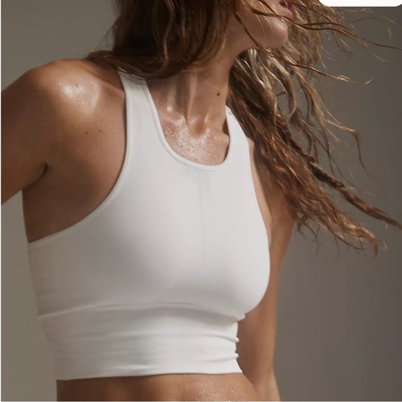 FP Movement Every Single Time Bra in White XS/SM Retail $30 NWT - Picture 1 of 4